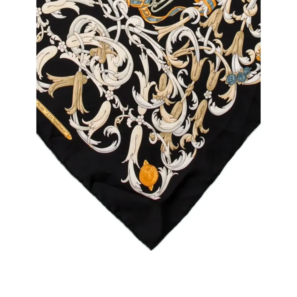 Hermes Women's Le Mors A La Conetable Silk Scarf